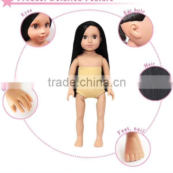 HOT SALE 18 Inch Big Vinyl Doll Kits Life Like Vinyl Dolls Farvision photo-6