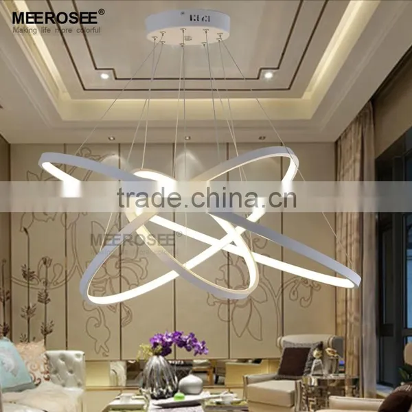Popular Ring Hanging Light LED Acrylic Pendant Light Suspension Lighting MD81927 Quality Choice photo-3