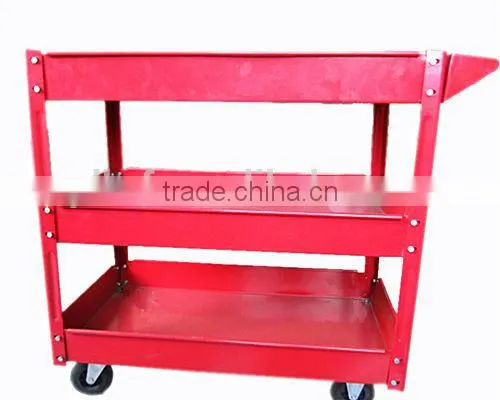 Three Tray Hotel Restaurant Kitchen Service Cart