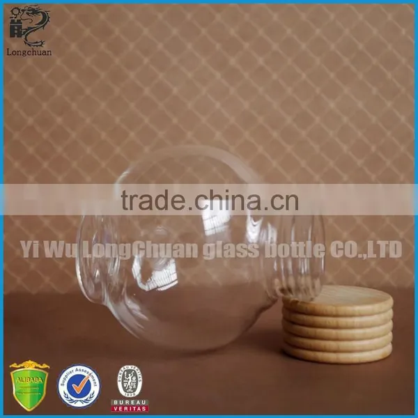 Novelty Wood Lid Glass Ball Roller on Bottle photo-5