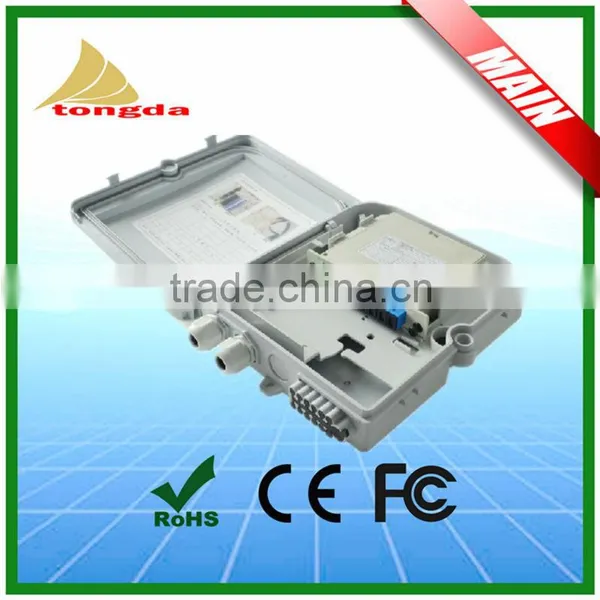 High Quality FTTH 1x8 Core Outdoor Fiber Optic Termination Box Outdoor photo-5