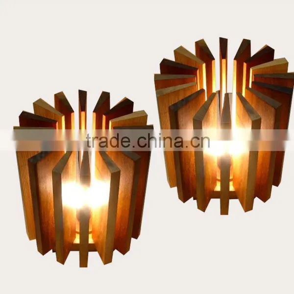 Wholesale Lighting Wooden Lampshade