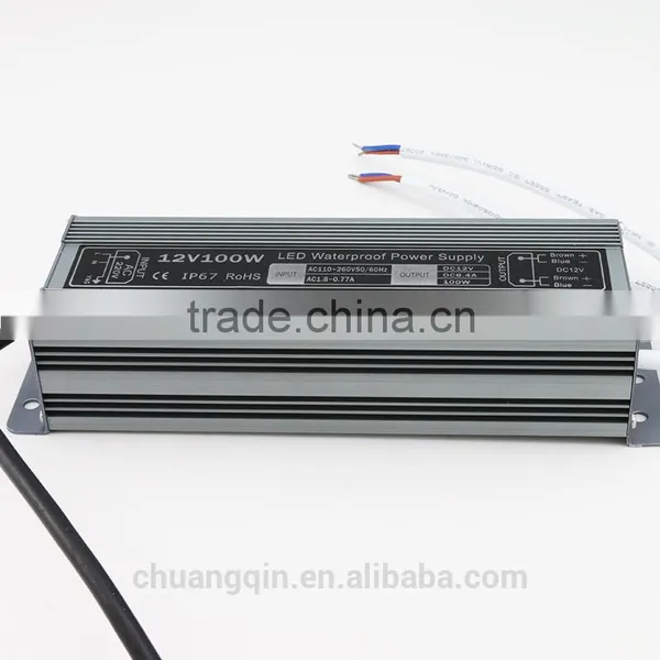 Led Waterproof Power Supply 100W 12v 50/60Hz Ip67 photo-2