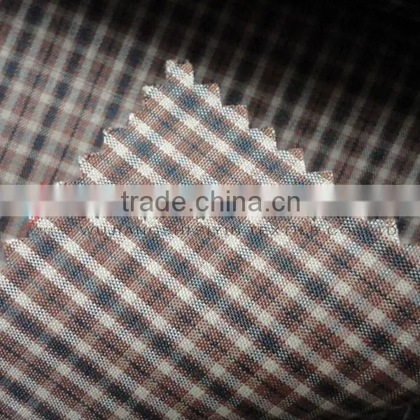 Yarn Dyed Check Shirting Fabric