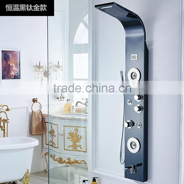 Colorful Bathroom Square Rain Shower Stainless Steel Shower Wall Panels photo-4