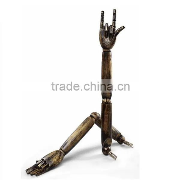 Pink and Bulk Wooden Hand Plastic Hand Yellow Hand Natural Hand photo-4