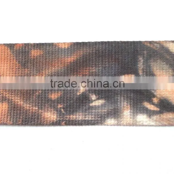 Tie Dye Webbing Trimming Decorative Strap