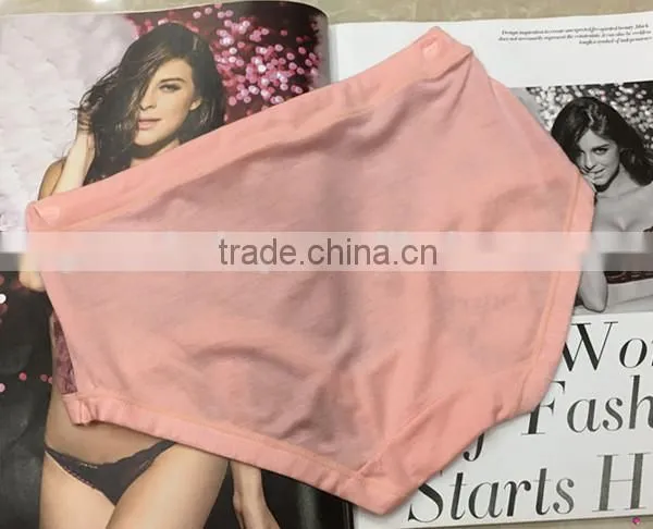 Attractive Rose Pattern OEM Customized Large Size Underwear for Lady Panty photo-2
