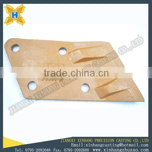 PC200 Excavators Bucket Side Cutter 20Y-70-D1320 20Y-70-D1310 Sk200 Edge Cutting