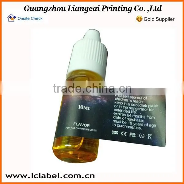 Custom E-liquid Bottle Labels E-liquid Label Stickers photo-3