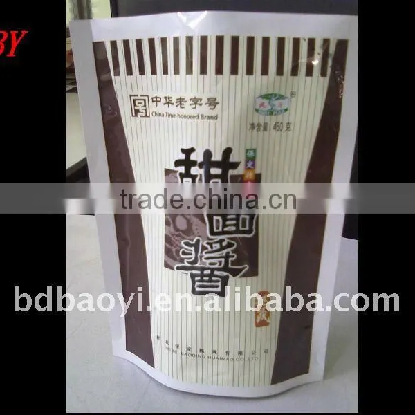 Laminated Stand Pouch Soy Sauce Packing Bag