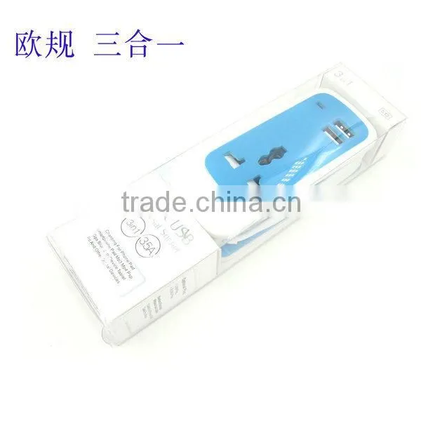 EU Power Outlet Wall With Two Usb for Europe Coutries photo-5