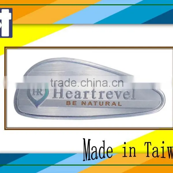 Promotional Car Aluminum Russet Rust Funny Stick Epoxy Sticker photo-2