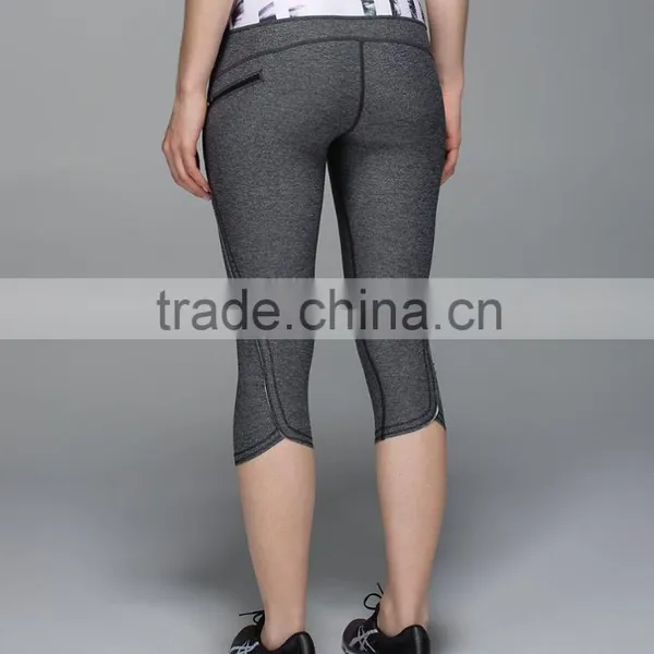 Fashion Design Top Workmanship Nylon and Spandex Yoga Tight for Women Wholesale Yoga Pants photo-3