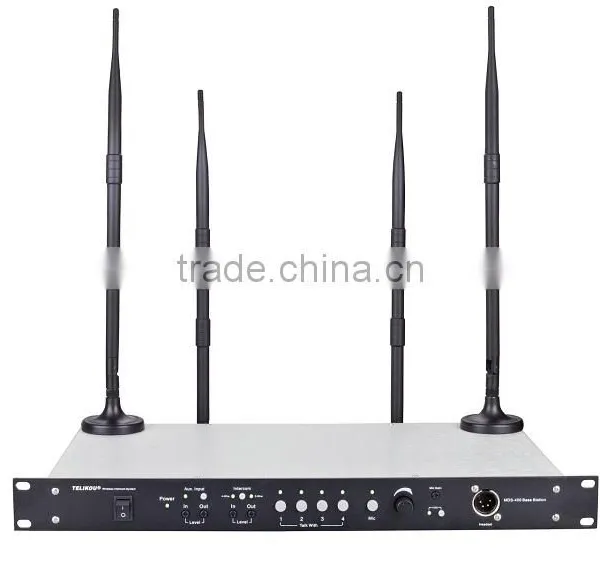 Outdoor Full Duplex 4 Channel Wireless Intercom System photo-2