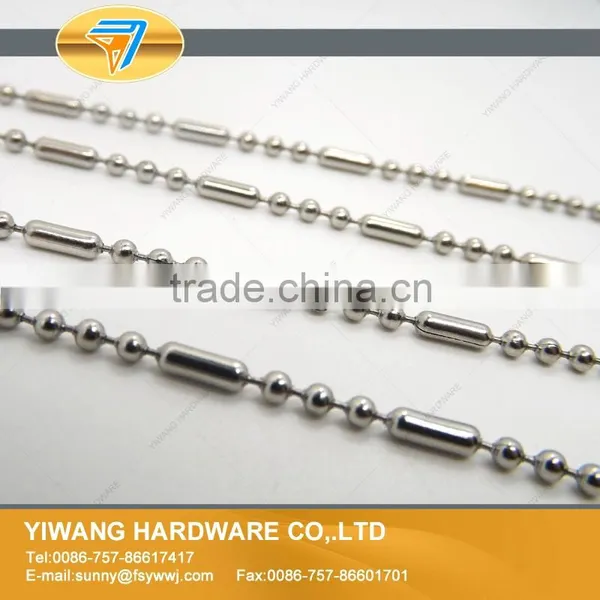 Christmas Decoration Iron Ball Chain Necklace photo-2