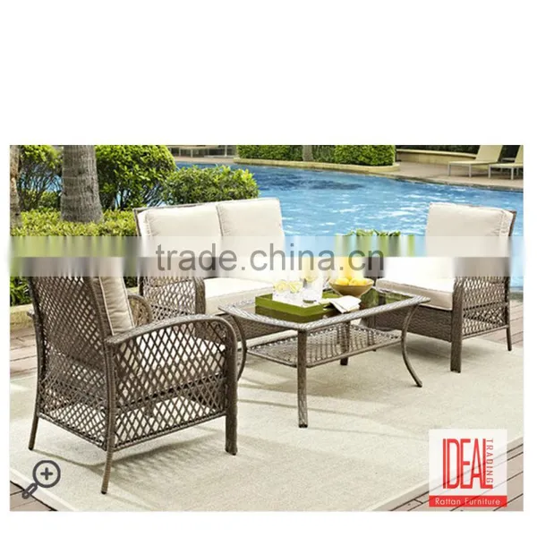 Manufacturer Wholesale Garden Dining Set Cast Aluminum Garden Furniture/bronze Metal Dining Set photo-2