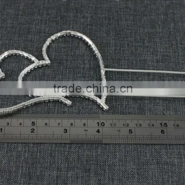 Top Seller Fashion Wedding Heart Cake Toppers Wholesale CT6 photo-3