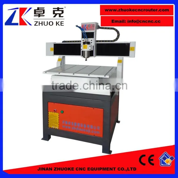 Small PCB CNC Router 6060 Milling Drilling Engraving Machine NCStuido Control 1.5Kw Spindle 600*600mm ZK-6060 photo-2
