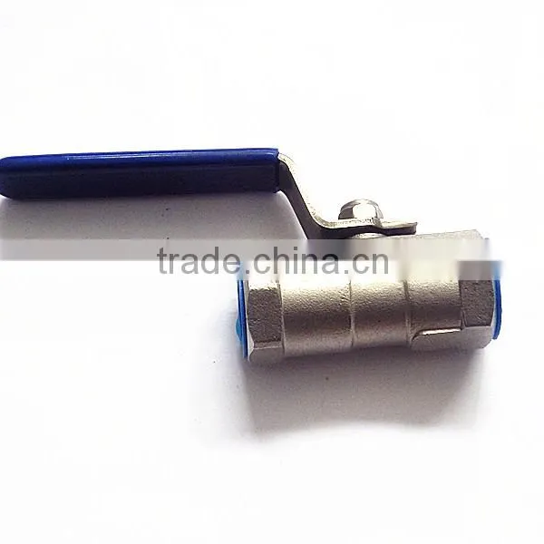 Stainless Steel 1 PC 1/2" 316 BALL VALVE photo-3