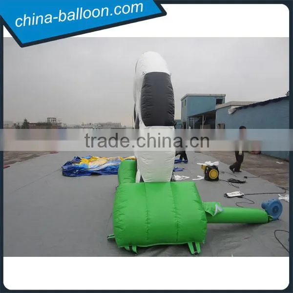 3M Inflatable Game Items Football Shape Sport Games photo-3