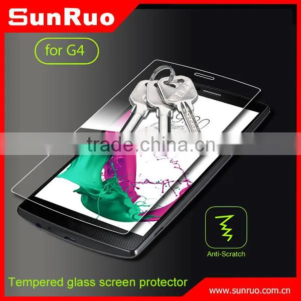 Clear Tempered Glass for lg g4 Transparent Film Glass Screen Protector photo-3