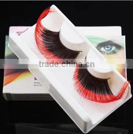 False Eyelashes Fashionable Fake Eyelashes Colorful False Eyelashes Crazy False Eyelash