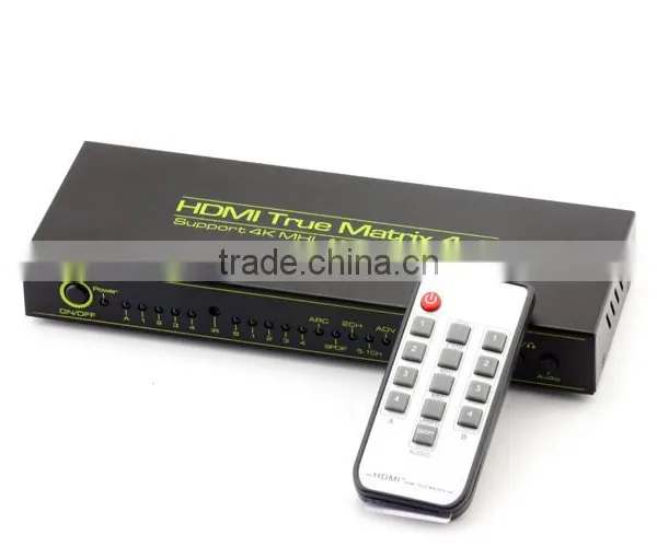 Hdmi Splitter Switch 1080p 1.4 Hdmi 3D Matrix 2x4 photo-5