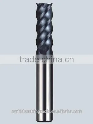 Tungsten Carbide Diamond Coating 4 Flute Square End Mill Graphite Cutting Tools