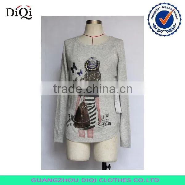 Womens Sweater Extra Large Cotton Pullover Scoop Neck photo-4