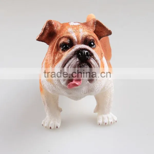 Recur Non-toxic Materials Animal Toys Plastic Bulldog Farm Animals For Kids photo-3