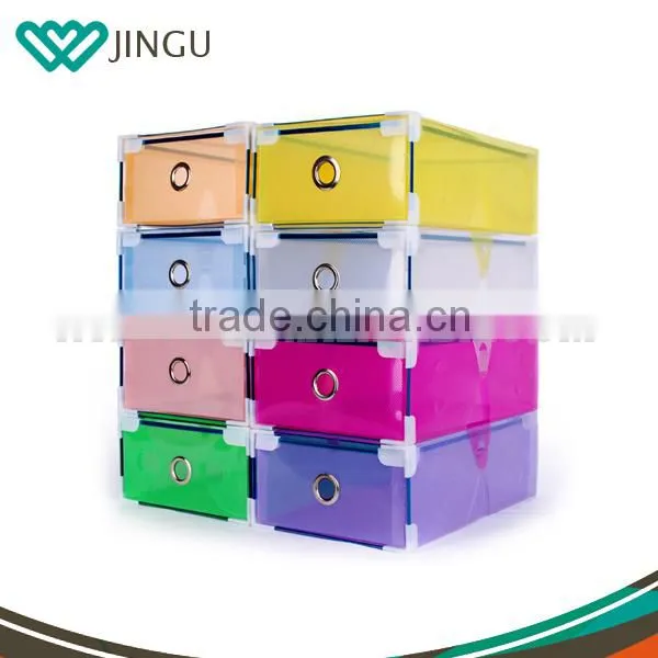 New Products Factory Custom Made Plastic Storage Boxes Shoes With Drawer Top Selling Products 2015 photo-5