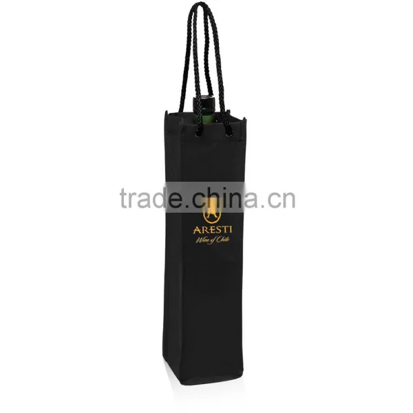Non-Woven Vineyard One Bottle Personalized Wine Bags Wine Bottle Bag photo-2