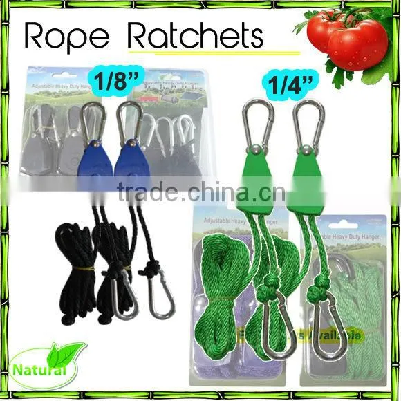 1/4" Rope Ratchet Tie Down / Trailer Belt Ratchet Tie Down / Quick Release Tie Down photo-3