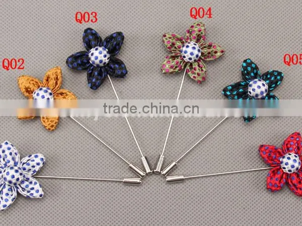 Mazzo Del Brooch Del Fiore Dei Mens LAP058 photo-3