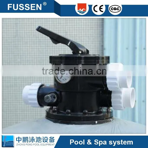 Domestic Pool Filtration Six Multiport Valve Sea Water Sand Filter photo-5