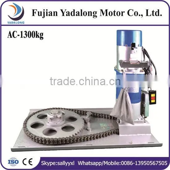 Rolling shutter motor/gear rolling shutter motor