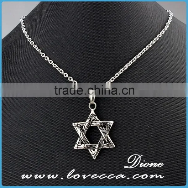 Custom Antique Women Stainless Steel Jewelry Gold Ring Pendant Wholesale Fashion Ring Holder Necklace photo-6