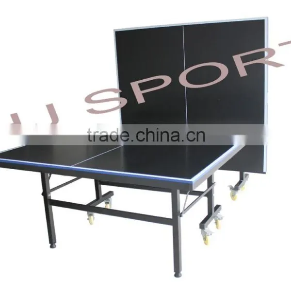 Factory Promotion 16mm MDF Board, Standard Size Moveable Foldable Table Tennis Table photo-2