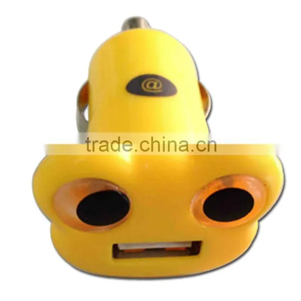 Cute Cartoon Mobile Phone Car Charger