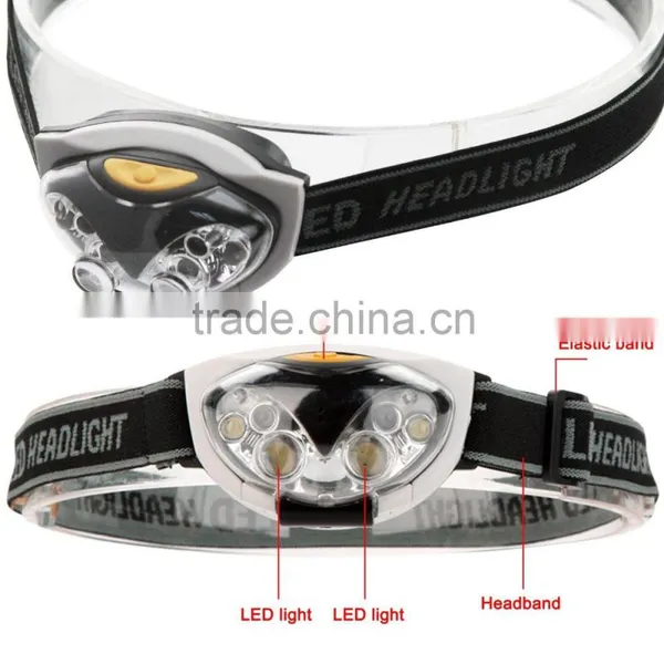 6 LED Lights 300Lumen 3 Mode Outdoor WaterResistant Headlight Night Fishing Camping Hiking Cycling Climb WaterProof Headlamp photo-4