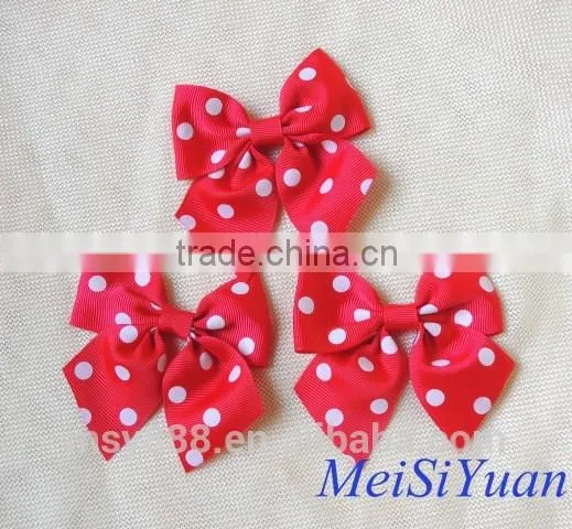 Factory Direct Selling Polyester Bow Women Hair Accessories Hair Bows for Girls Boutique Wholesale Hair Bows Satin Ribbon Bow photo-2