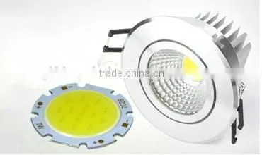 High lumenous 4 Inch 3000K Ra90 Dimmable Recessed UL led downlight price cob 9w