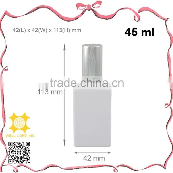 65ml Urban Style Gray Glass Bottle Screw on Pump Sprayer photo-4