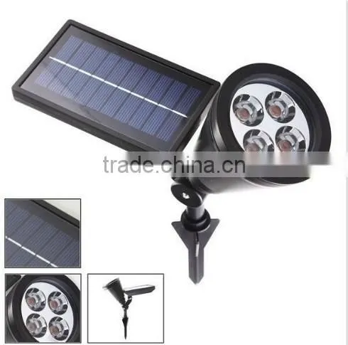 Solar LED Flood Light Outdoor Garden Lamp Park Lawn Lamp Landscape Spot Lights photo-4