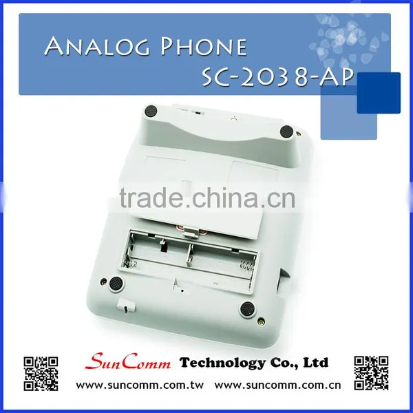 SC-2020-AP SunComm Dual System Analog/Caller ID/landline Phone With FSK/ DTMF, Big Button photo-6