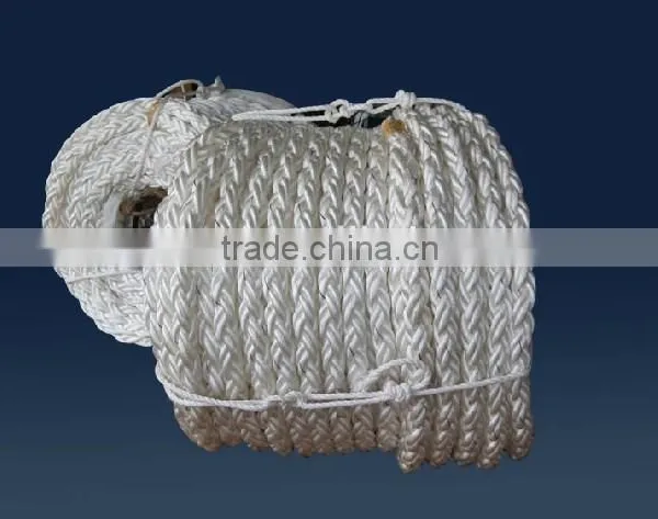 8 Strand Polypropylene Monofilament and Multifilament Mooring Rope photo-6