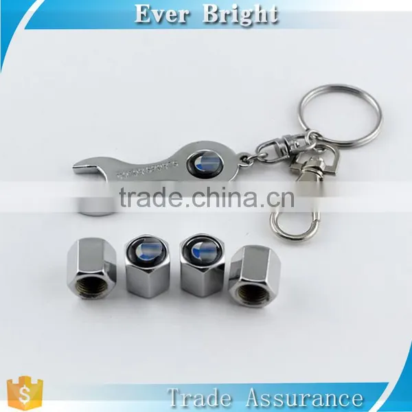 4pcs Metal Good Quality Fit for All Tubeless Car Tire Wrench Valve Cap photo-4