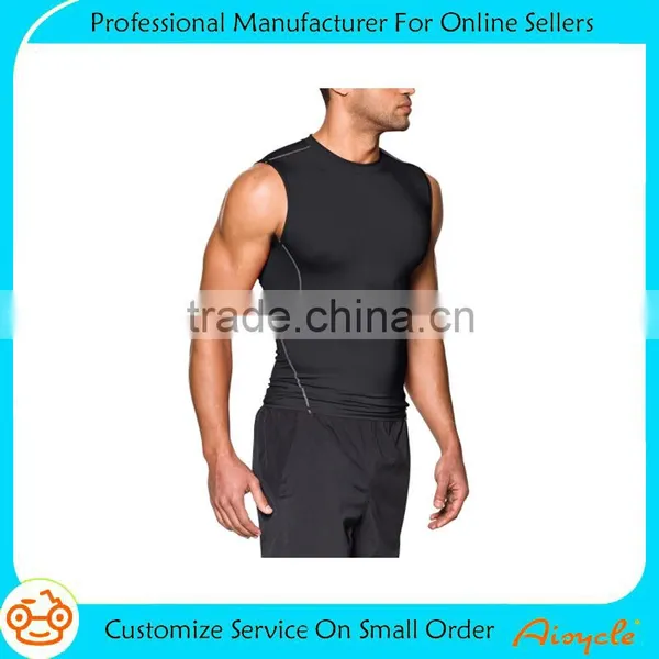 Mens Blank Custom Design Running Bodybuilding Sorts Singlet photo-4