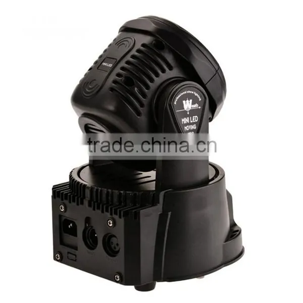 Cheap 100W 7-LED RGBW Auto Sound Control Rotary Led Stage Light Black photo-3